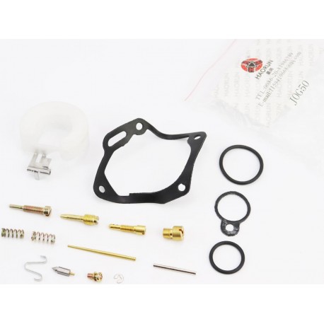 Ремонтный комплект карбюратора Yamaha JOG, 16 деталей+поплавок HAORUN