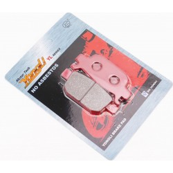 Тормозные колодки (дисковые) Honda SH150/NSS300 к-кт, красные YONGLI