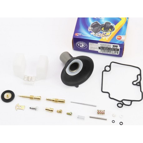 Ремонтний комплект карбюратора 50-80cc, 15 деталей+поплавок+мембрана 18мм TATA