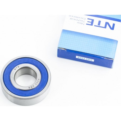 Підшипник 6203 2RS (17x40x12), Словаччина NTE