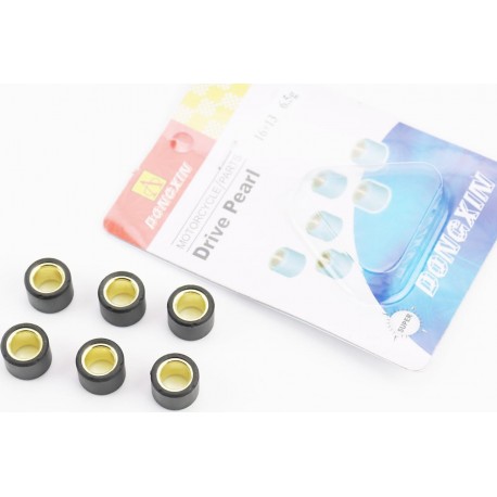 Ролики вариатора 6шт, Honda/GY6 16x13-6,5г DONGXIN