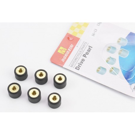 Ролики варіатора 6шт, Honda/GY6 16x13-13г DONGXIN