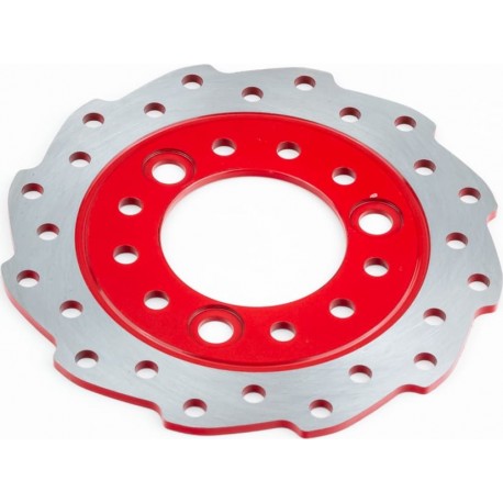 Диск тормозной Honda DIO, красный Китай