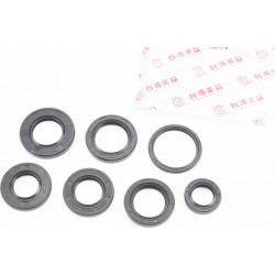 Сальники к-кт 7шт (17x27x6/ 20x38x5/ 22x38x6/ 24x43x6/ 25x37x6/ 27x40x6/ 34x41x4) двигателя, Suzuki AD100 S