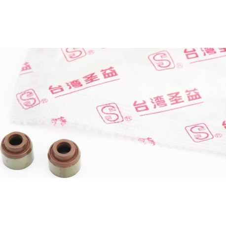 Сальник клапана Honda DIO AF61/62 к-кт 2шт (див. фото розмірів) S