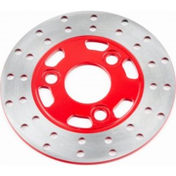 Диск тормозной Yamaha JOG (155мм), красный Китай