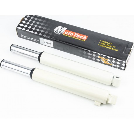 Вилка передня (перо) ліве, праве к-кт 2шт Honda DIO, 360мм (під бараб. гальм.) Mototech