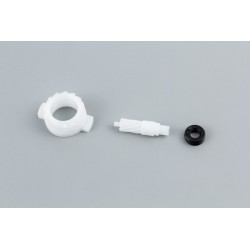 Шестерня спидометра (пластик)+червяк Honda DIO AF62 Китай