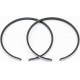 Кольца поршневые Honda DIO65 44мм STD (замки верхние) Китай