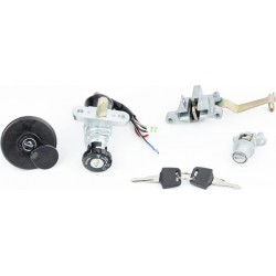 Замки к-кт Yamaha JOG NEXT ZONE+кронштейн Китай