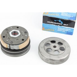 Вариатор задний к-кт Yamaha JOG 5BM/4JP (3 колодки) тип 1 KUROSAWA