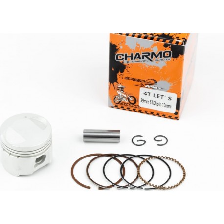 Поршень к-кт 4T Suzuki AD50/LET'S 50cc-39мм STD (палец 10мм), Тайвань CHARMO