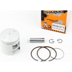 Поршень к-кт Suzuki AD50/LET'S 41мм+0,50 (палец 10мм), Тайвань CHARMO