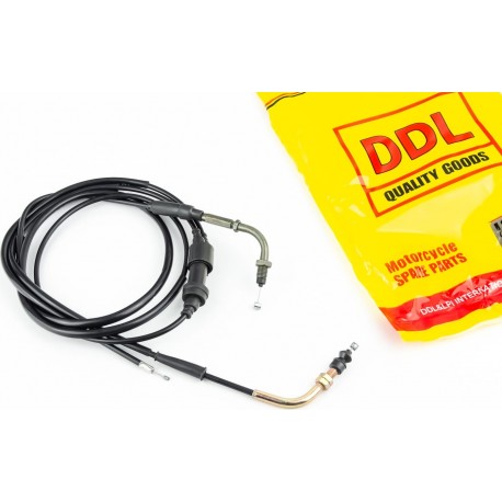 Трос газа Honda DIO (трос 200/ 214см/ кожух 190/ 205см) DDL