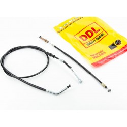 Трос заднего тормоза к-кт 2шт Honda DIO AF-56 (трос 42/ 145см/ кожух 32/ 130см) DDL