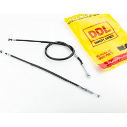 Трос переднего тормоза двойной Suzuki LET'S combi-brake (трос 45/ 80см/ кожух 35/ 66см) DDL