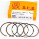 Кільця поршневі Honda DIO AF62 37,8мм STD, жовта коробка SEE