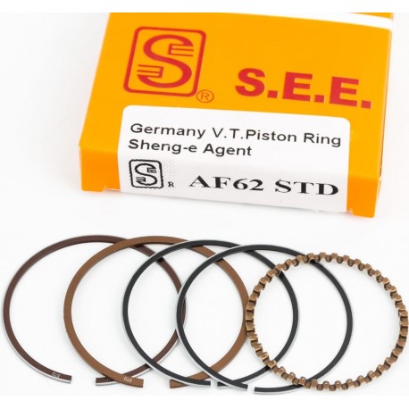 Кільця поршневі Honda DIO AF62 37,8мм STD, жовта коробка SEE