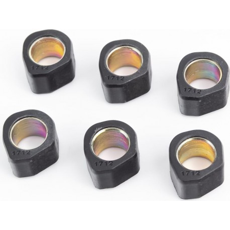 Ролики вариатора, D-форма 6шт, Suzuki 17x12-6,0г DONGXIN