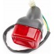 Yamaha VINO SA10J-2т Фонарь задний, красный (без, хром ободка) Китай