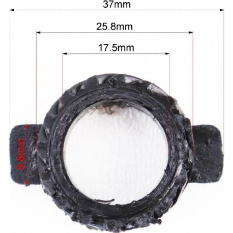 Шестерня спідометру (пластик) Honda DIO AF27 Китай