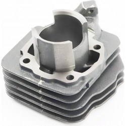 Цилиндр к-кт (цпг) Honda TACT AF09/AF16 50cc-41мм (палец 10мм, крепление глушителя 47мм), синяя коробка SEE