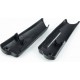 Suzuki LET'S-||/||| Пластик-накладка вилки передней к-кт 2шт, чёрный Китай