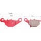 Тормозные колодки (дисковые) Suzuki AD100/RM 80/RM 85/DR-Z 125/ KAWASAKI KLX 125L/KMX 125 к-кт, красные YONGLI