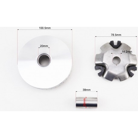 Вариатор передний к-кт Honda AF48/54/56+втулка DONGXIN
