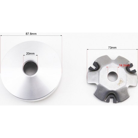 Варіатор передній к-кт Honda LEAD50 LIPAI