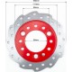 Диск гальмівний Honda DIO, червоний Китай