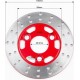 Диск тормозной Yamaha JOG (155мм), красный Китай