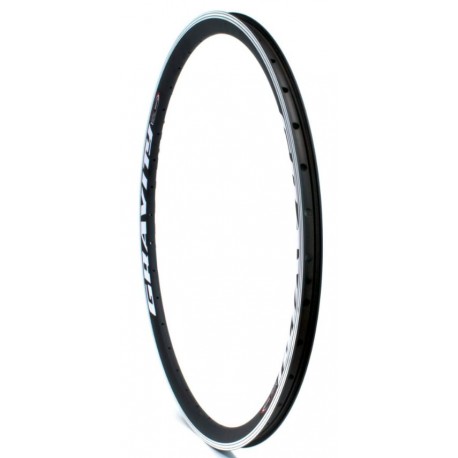 Обід 26" (559 Х 19) МТВ подвійний "крапля" алюмінієвий 14Gх36Н, під V-brake гальмо, чорне "GRAVITY" ZLA-015B Китай