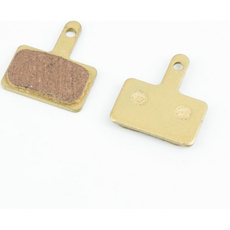 Гальмівні колодки Disk-brake (Shimano BR-M416,575,495,486,485,446,445,395,375), жовті (без пружини) Китай