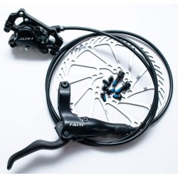 Тормоз диск. задн. гидравл. NUTT Y-2 R1450 с ротором 160мм c адаптером