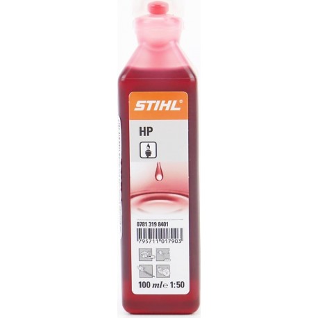 Масло 2T минеральное для садовой техники "STIHL", оригинал (07813198401), 100ml STIHL