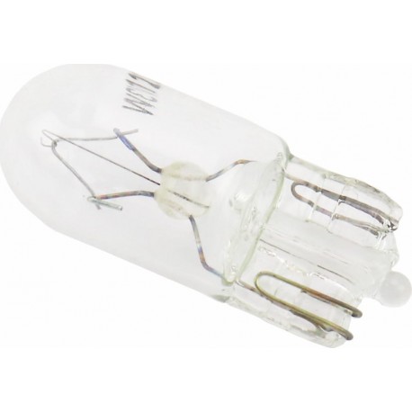 Лампа поворотника T10 (без цоколя), белая 12V/3W Китай