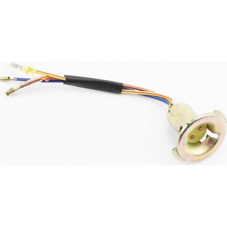 Патрон лампы фары цоколь BA20D металл 2 "уса" Китай