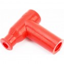 Свечной колпачок "люлька" 90°, красный TUNING Китай