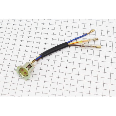 Патрон лампы фары цоколь P15d-25-3 Китай