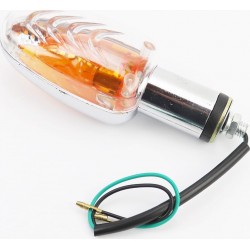 Поворотник "СВЕЧА" двухсторонний, хром Китай