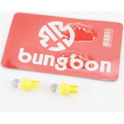 Лампа поворотника LED T10 1-диодная, жёлтая 2шт bungbon