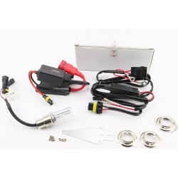 Лампа фары XENON BA20D AC 8000K компакт TATA