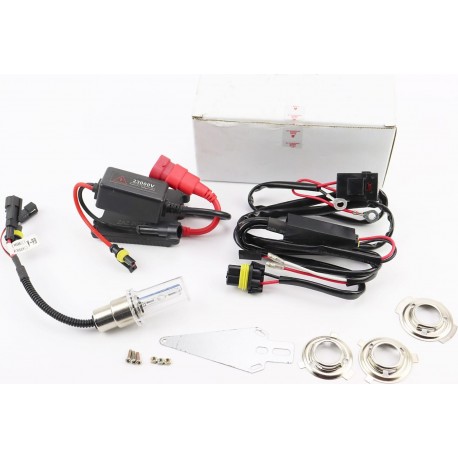 Лампа фары XENON BA20D AC 8000K компакт TATA