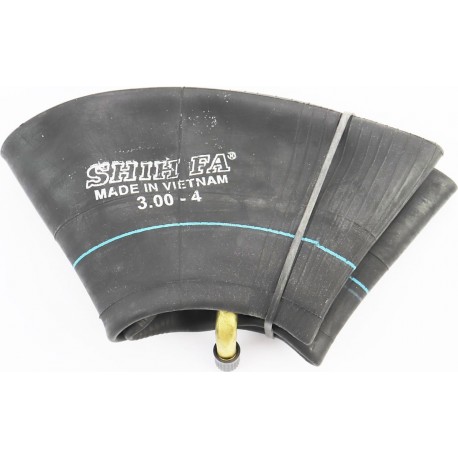 Камера на тачку 3,00-4 с кривым ниппелем SHIH FA