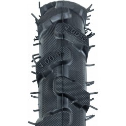 Шина на мотоблок 4,00-8 10PR с камерой "насечка" (NEW) Китай