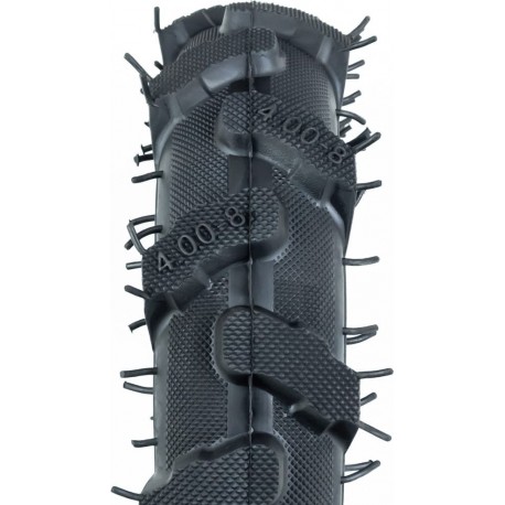 Шина на мотоблок 4,00-8 10PR с камерой "насечка" (NEW) Китай