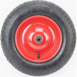 Колесо на тачку 3,50-8, под ось 16мм Китай