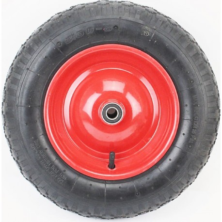 Колесо на тачку 3,50-8, под ось 16мм Китай