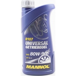 Масло 80W-90 минеральное трансмиссионное "UNIVERSAL", 1L MANNOL